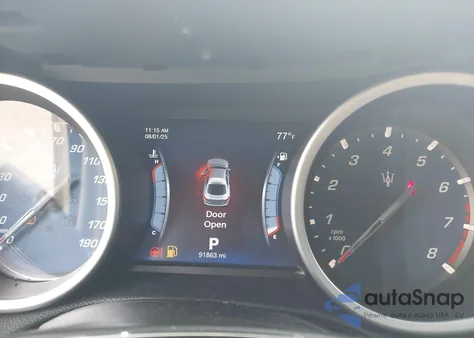 2015 Maserati Ghibli S Q4 из США, поврежденный, VIN ZAM57RTA6F1133743